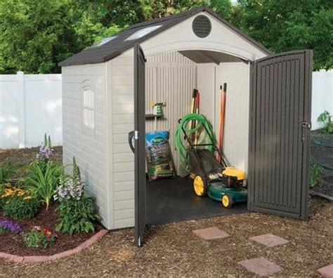 outdoor storage shed lifetime|lifetime outdoor storage shed 8x7.5.